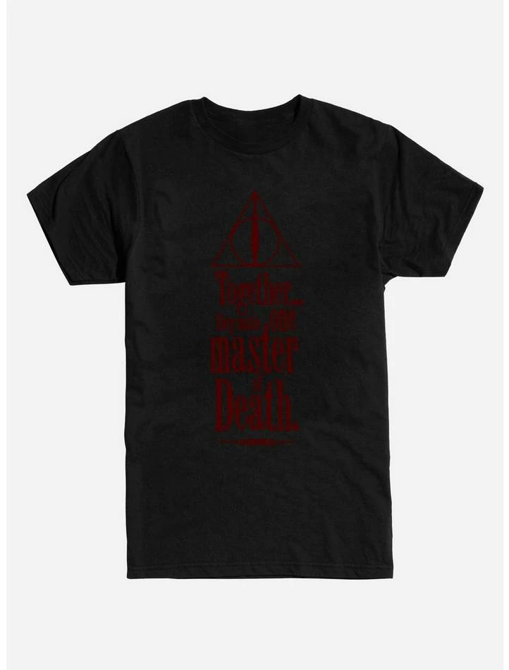 Best Sale โ๏ธ Harry Potter Deathly Halllows Master of Death T-Shirt ๐ - Image 2