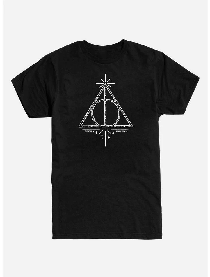 Brand new โ๏ธ Harry Potter Deathly Hallows Symbol T-Shirt โจ - Image 2