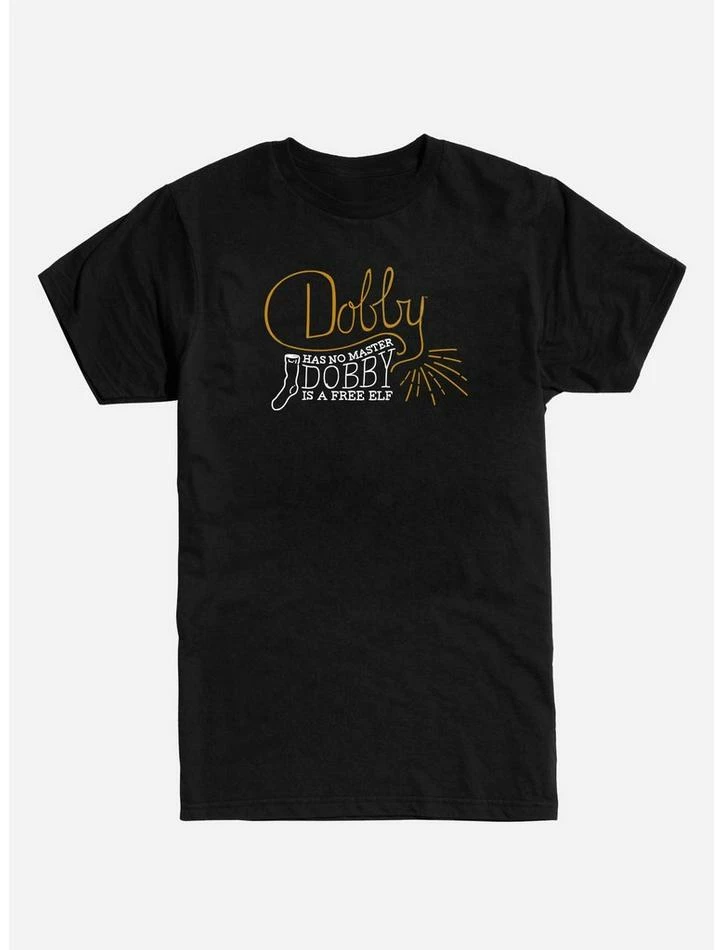 Buy ๐ Harry Potter Dobby Has No Master T-Shirt ๐ - Image 2
