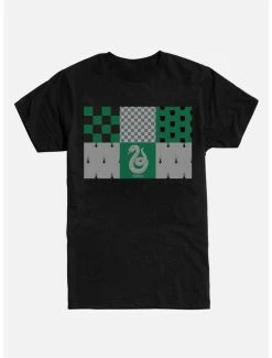 Best reviews of 🤩 Harry Potter Slytherin Checkered Patterns T-Shirt 👍