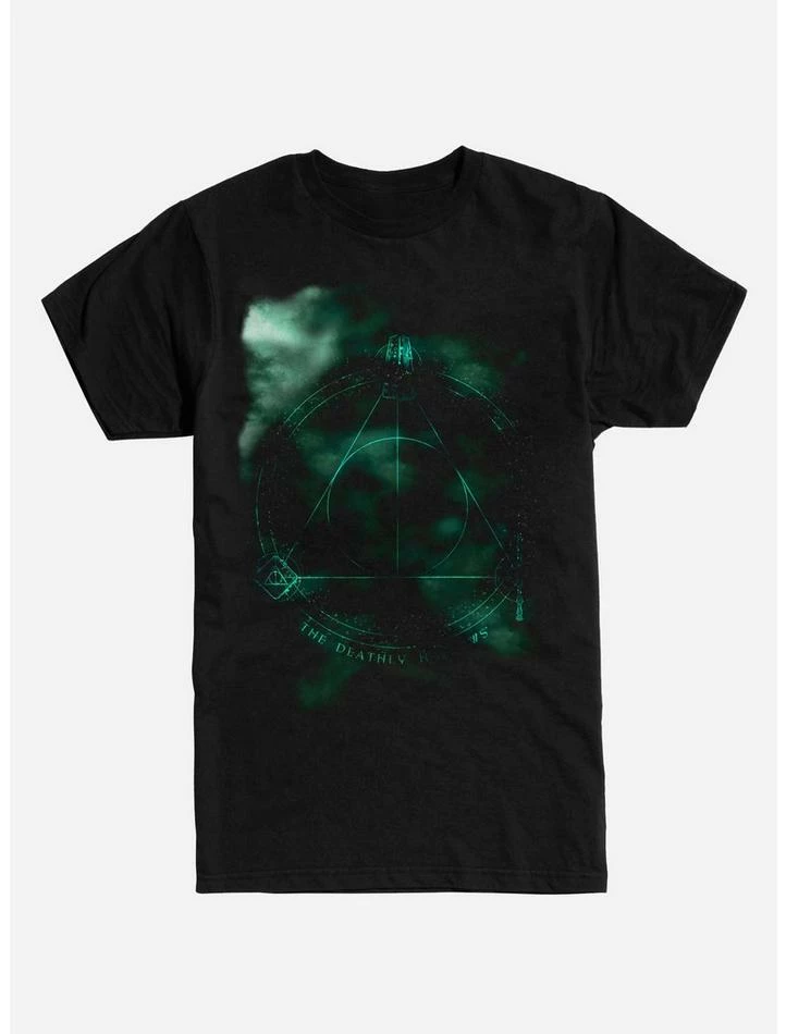 Outlet โ Harry Potter Deathly Hallows Clouds T-Shirt โจ - Image 2