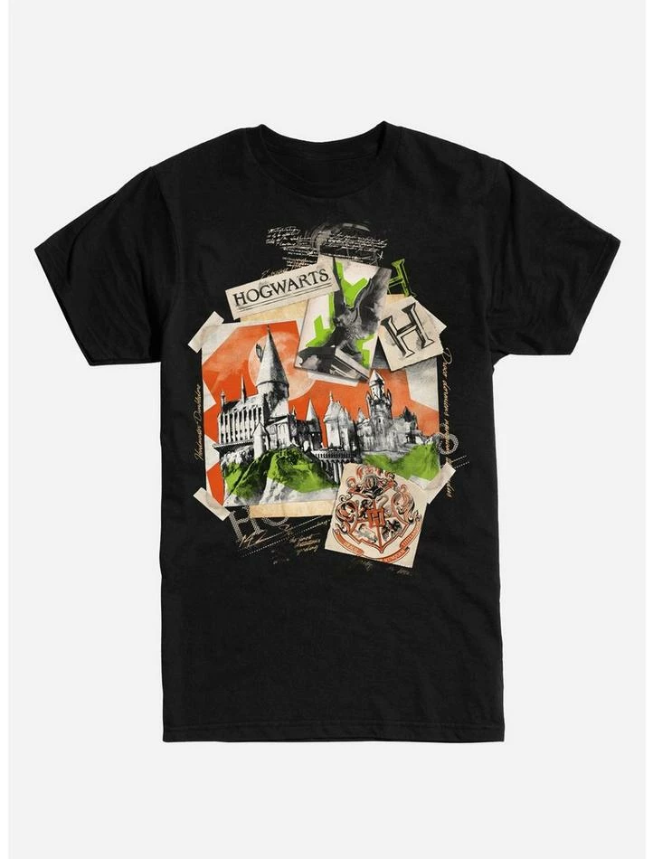 Brand new 🤩 Harry Potter Hogwarts Castle Collage T-Shirt 😍 - Image 2