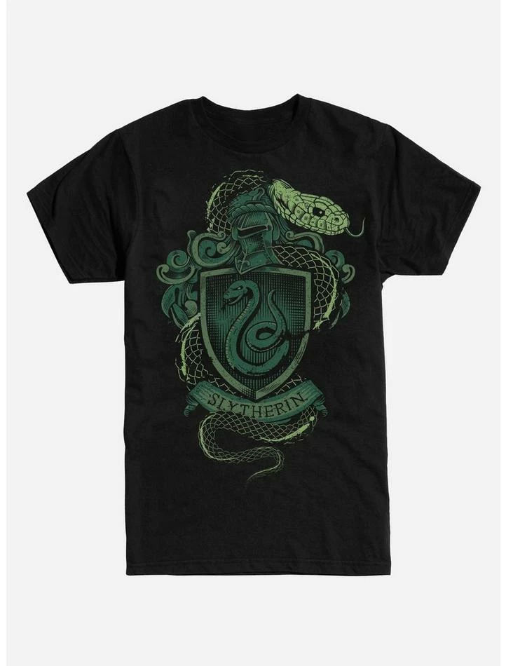 Cheapest 😀 Harry Potter Slytherin Crest T-Shirt 🎁 - Image 2