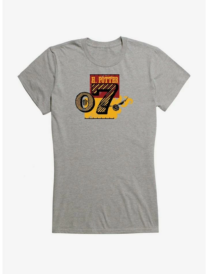 Coupon 🌟 Harry Potter Quidditch Team Number 7 👧 Girls T-Shirt 🔔