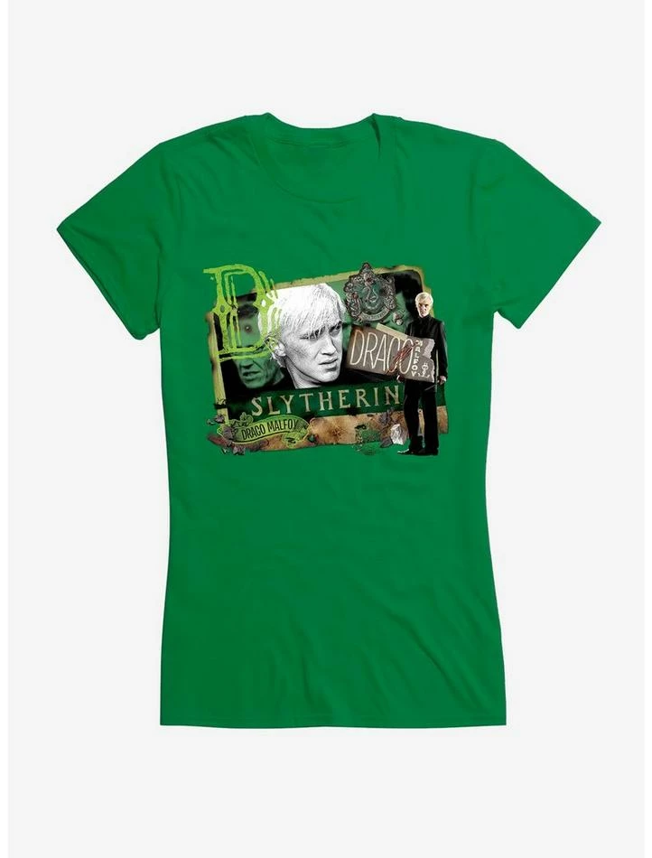 Coupon ๐ Harry Potter Draco Malfoy Collate ๐ง Girls T-Shirt ๐ฅฐ - Image 2