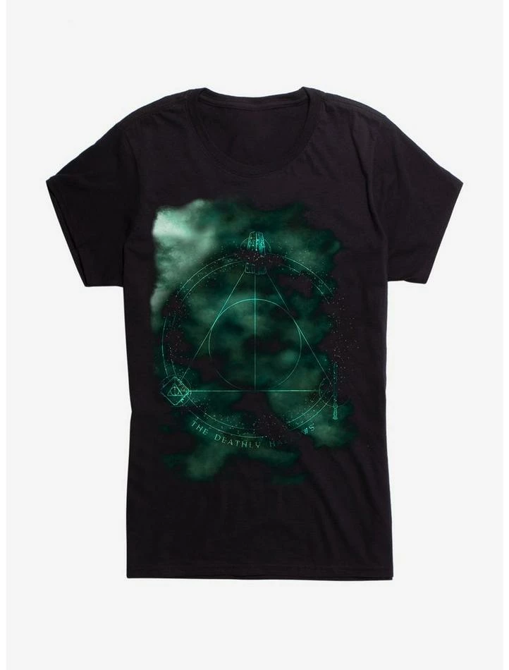 Promo ❤️ Harry Potter Deathly Hallows Clouds 👧 Girls T-Shirt 🤩 - Image 2