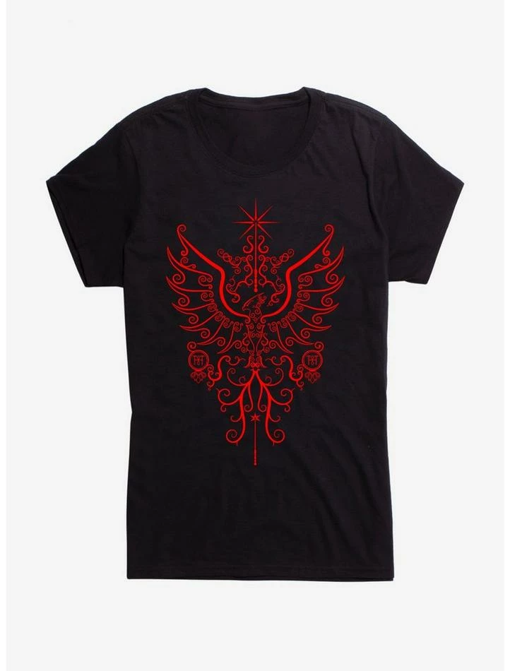 Flash Sale ✔️ Harry Potter Fawkes Icon 👧 Girls T-Shirt 🤩 - Image 2