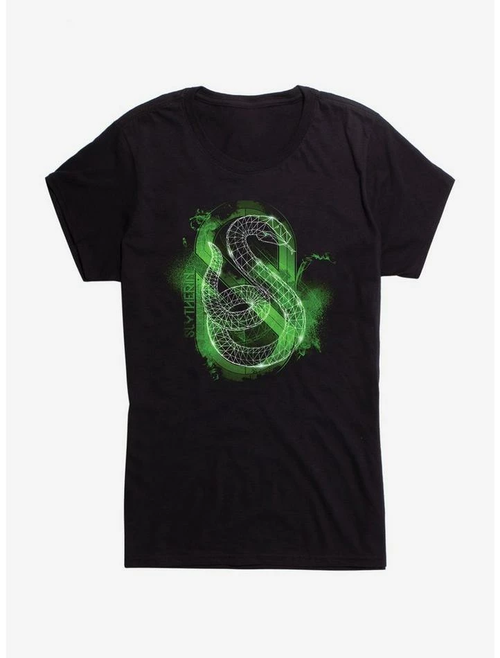 Hot Sale 🛒 Harry Potter Slytherin Snake 👧 Girls T-Shirt 🎉 - Image 2