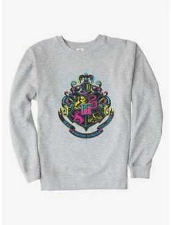Best deal 🎉 Harry Potter Bright Hogwarts Logo Sweatshirt 🎉