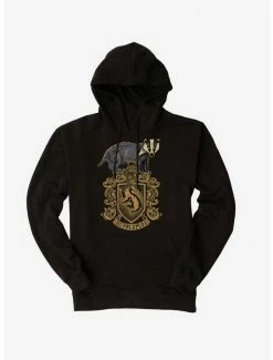 Best Pirce 👍 Harry Potter Hufflepuff Logo Hoodie 🔥