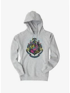 Cheap 😍 Harry Potter Bright Hogwarts Logo Hoodie 🎉
