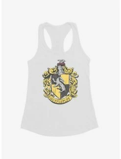 Budget 😍 Harry Potter Hufflepuff Logo 👧 Girls Tank 💯