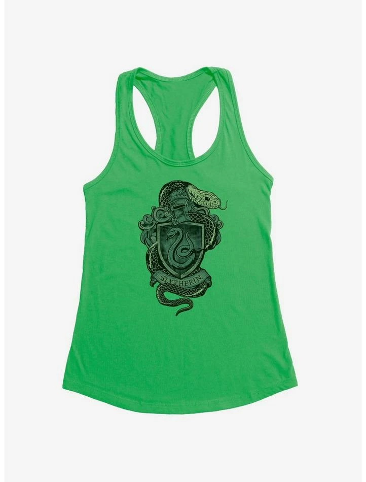 Flash Sale 😀 Harry Potter Slytherin Logo 👧 Girls Tank 😀 - Image 3
