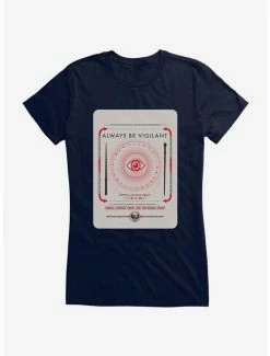 Discount ⭐ Fantastic Beasts Always Be Vigilant 👧 Girls T-Shirt ❤️
