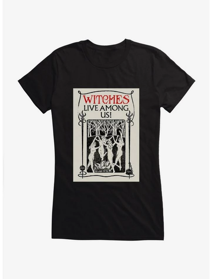 Wholesale 👏 Fantastic Beasts Witches Live Among Us 👧 Girls T-Shirt 🔔 - Image 2