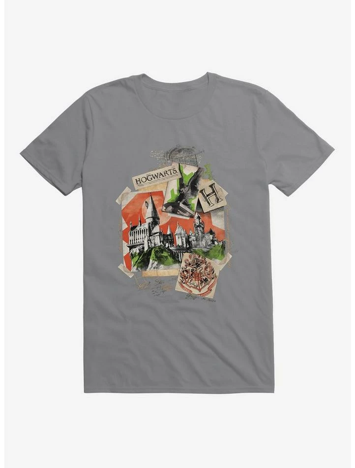 Brand new 🤩 Harry Potter Hogwarts Castle Collage T-Shirt 😍 - Image 3