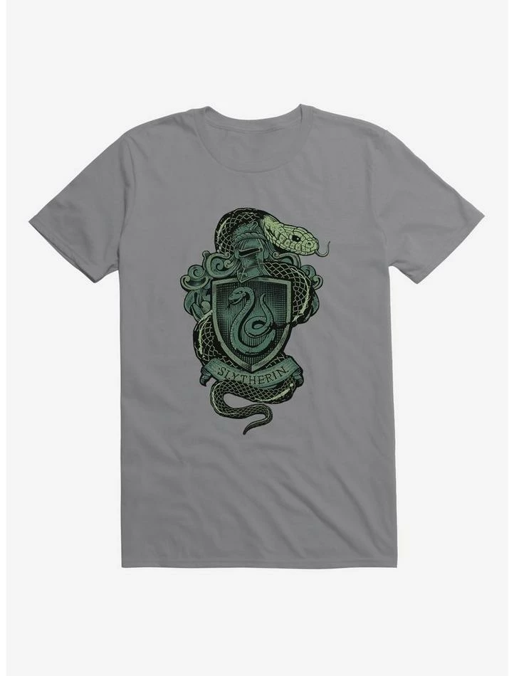 Cheapest 😀 Harry Potter Slytherin Crest T-Shirt 🎁 - Image 4