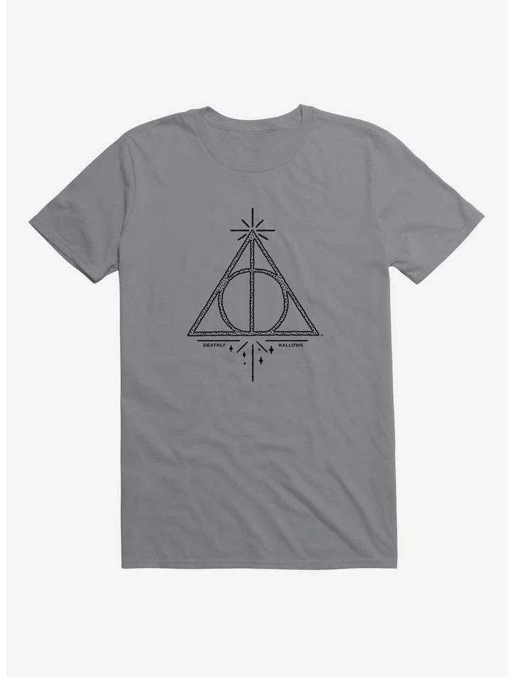Brand new โ๏ธ Harry Potter Deathly Hallows Symbol T-Shirt โจ - Image 3