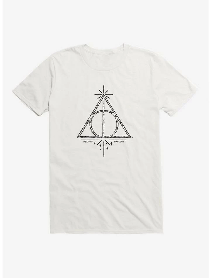 Brand new โ๏ธ Harry Potter Deathly Hallows Symbol T-Shirt โจ - Image 6