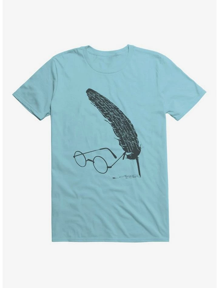 Outlet β Harry Potter Glasses and Quill Script T-Shirt π - Image 5