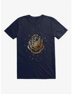 Top 10 ❤️ Harry Potter Hogwarts Gold Logo T-Shirt 🤩