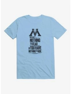 Top 10 🎉 Harry Potter Nothing To Fear T-Shirt 👏