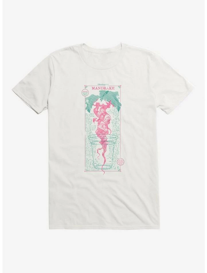 Flash Sale ✨ Harry Potter Mandrake Script T-Shirt ❤️ - Image 6