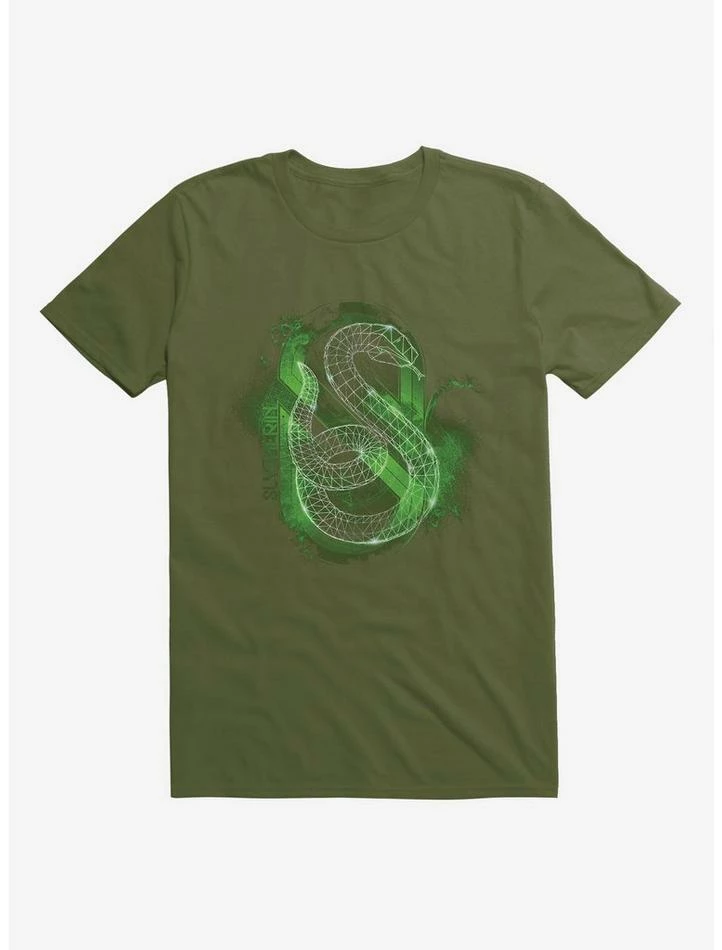Budget ⭐ Harry Potter Slytherin Snake T-Shirt ❤️ - Image 3