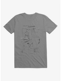 Best Pirce 🎉 Fantastic Beasts Bowtruckle Sketches T-Shirt 🌟