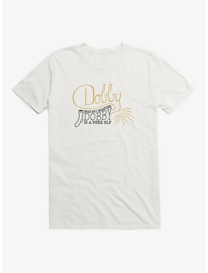 Buy ๐ Harry Potter Dobby Has No Master T-Shirt ๐ - Image 6