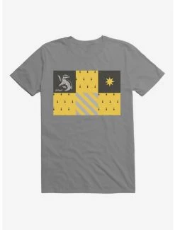 Best Pirce 😉 Harry Potter Hufflepuff Checkered Patterns T-Shirt 😀