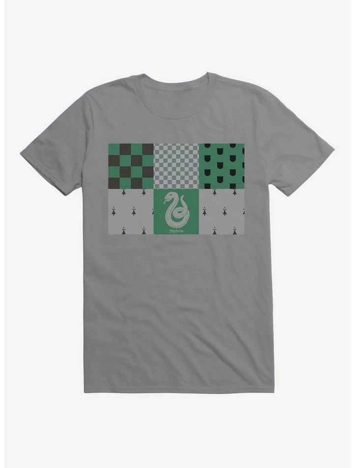 Best reviews of ๐คฉ Harry Potter Slytherin Checkered Patterns T-Shirt ๐ - Image 4