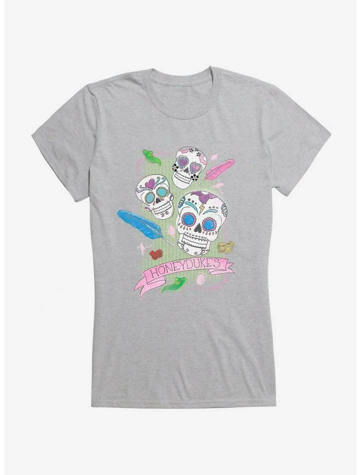 Coupon ๐ฏ Harry Potter Honeydukes Sugar Skulls ๐ง Girls T-Shirt โจ - Image 4