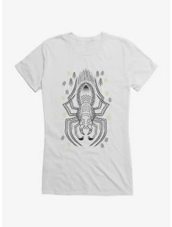 Cheap 🧨 Harry Potter Aragog Outline 👧 Girls T-Shirt 👏