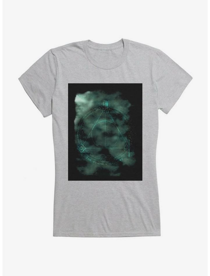 Promo ❤️ Harry Potter Deathly Hallows Clouds 👧 Girls T-Shirt 🤩 - Image 3