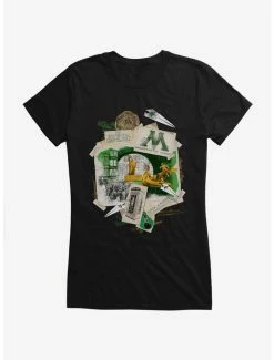 Flash Sale ✔️ Harry Potter Ministry of Magic Collage 👧 Girls T-Shirt 🎁