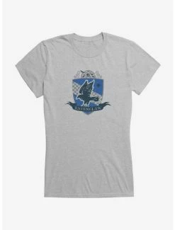 Cheap ⭐ Harry Potter Quidditch Ravenclaw Shield 👧 Girls T-Shirt ✔️
