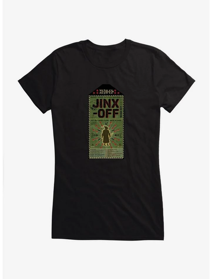 New 🎁 Harry Potter Weasley Jinx Off 👧 Girls T-Shirt 😉 - Image 3