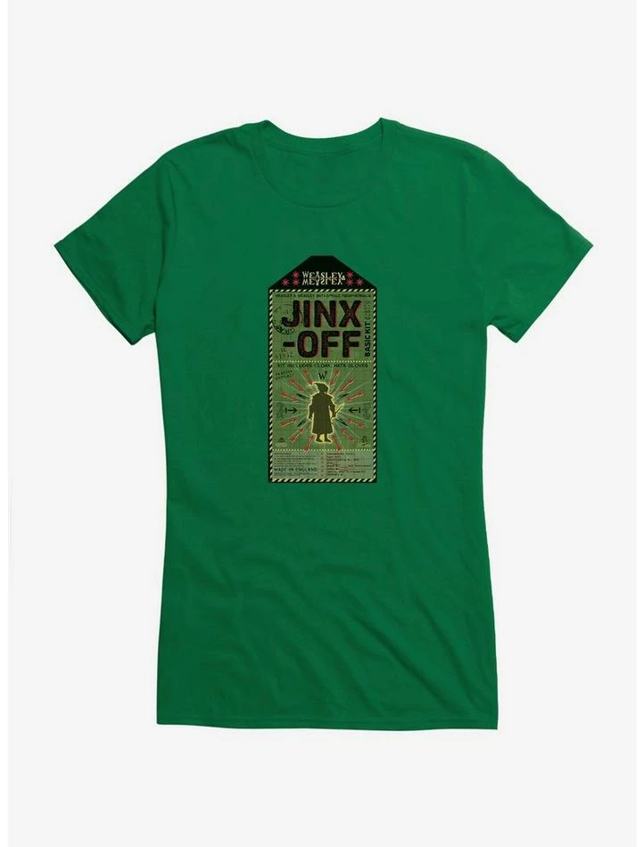 New 🎁 Harry Potter Weasley Jinx Off 👧 Girls T-Shirt 😉