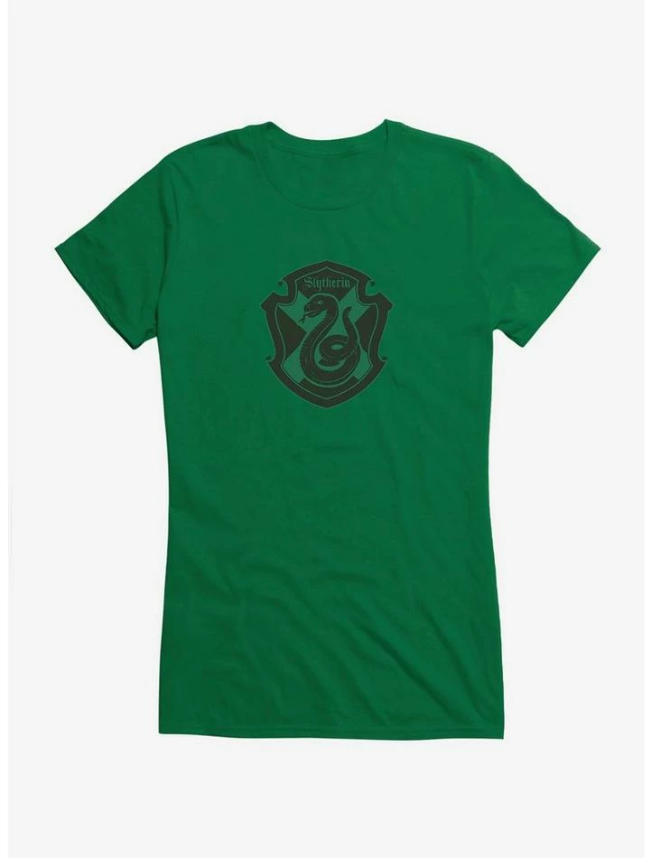 Discount ๐งจ Harry Potter Slytherin Shield X ๐ง Girls T-Shirt โ - Image 4