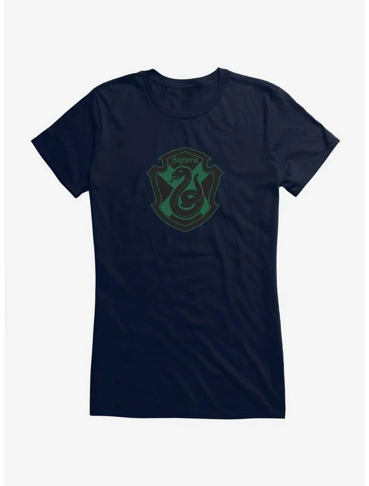 Discount ๐งจ Harry Potter Slytherin Shield X ๐ง Girls T-Shirt โ - Image 5