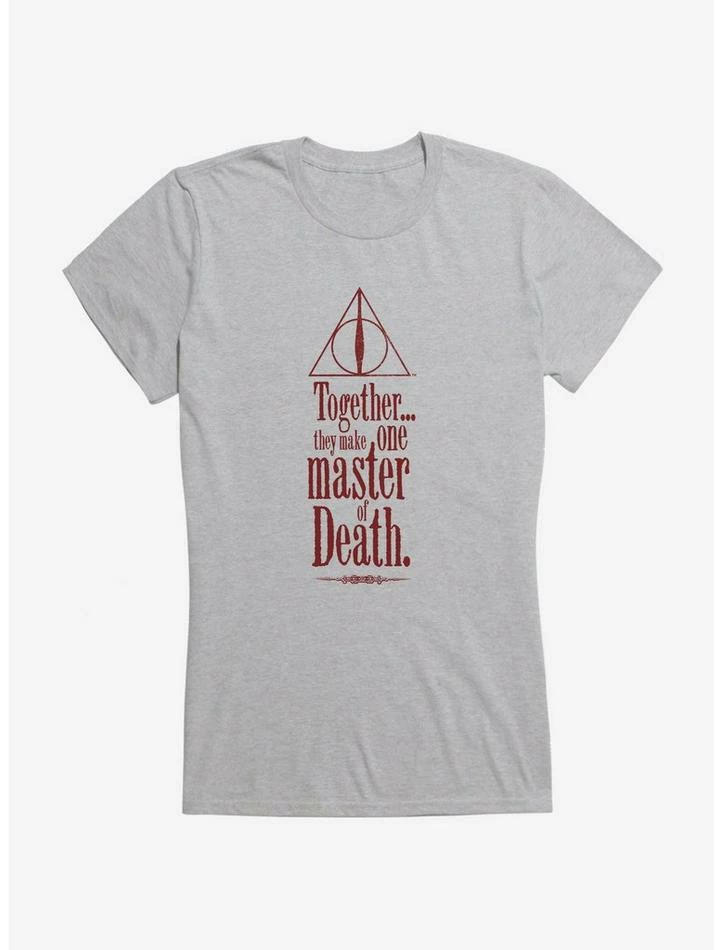 New 🎁 Harry Potter Deathly Halllows Master of Death 👧 Girls T-Shirt ⭐ - Image 3