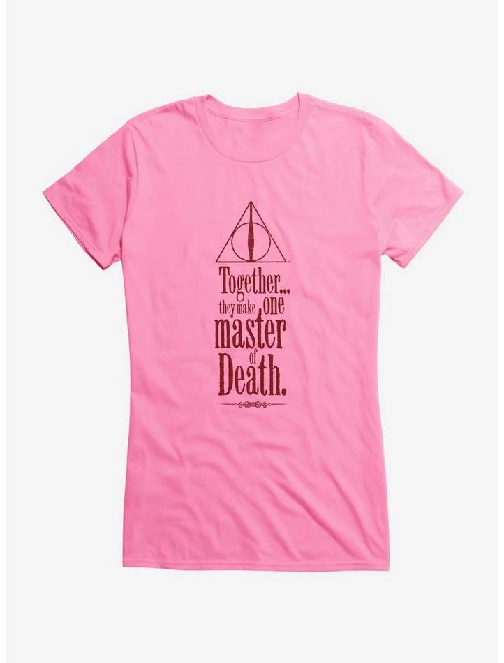New 🎁 Harry Potter Deathly Halllows Master of Death 👧 Girls T-Shirt ⭐ - Image 5