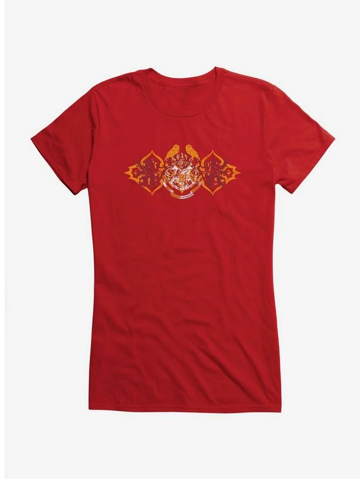 Coupon ๐ Harry Potter Hogwarts Shield and Gold ๐ง Girls T-Shirt โ๏ธ - Image 5