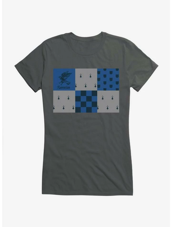 Best Sale 🔥 Harry Potter Ravenclaw Checkered Patterns 👧 Girls T-Shirt 🥰 - Image 3