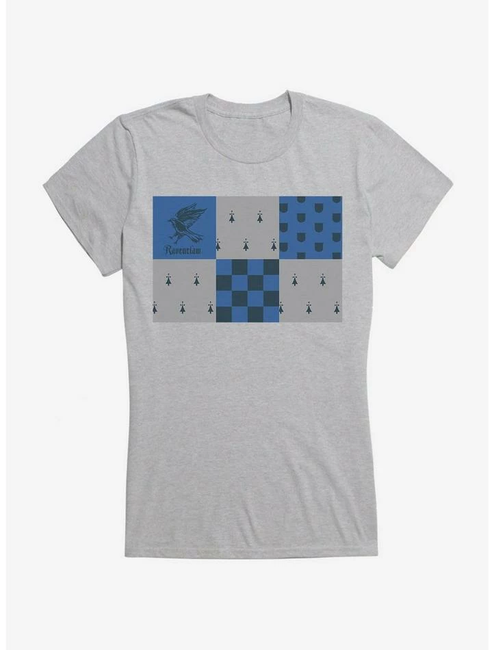 Best Sale 🔥 Harry Potter Ravenclaw Checkered Patterns 👧 Girls T-Shirt 🥰 - Image 4