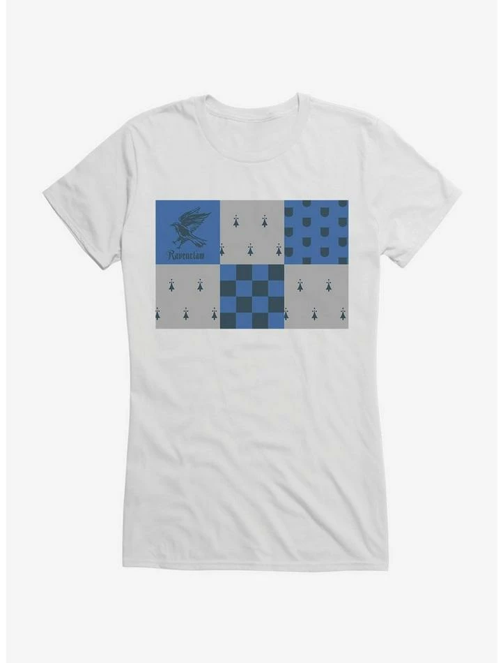 Best Sale 🔥 Harry Potter Ravenclaw Checkered Patterns 👧 Girls T-Shirt 🥰 - Image 6