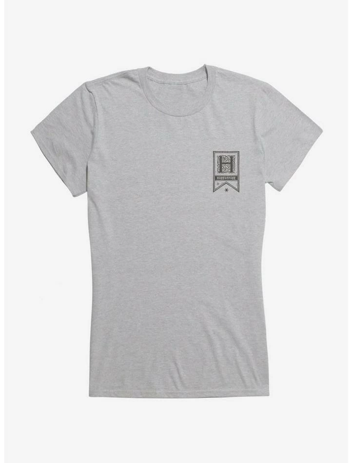 Best Sale ๐ Harry Potter Hufflepuff House Banner ๐ง Girls T-Shirt ๐คฉ - Image 4