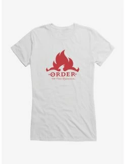 Best Sale 🛒 Harry Potter Order of The Phoenix Outline 👧 Girls T-Shirt ✔️