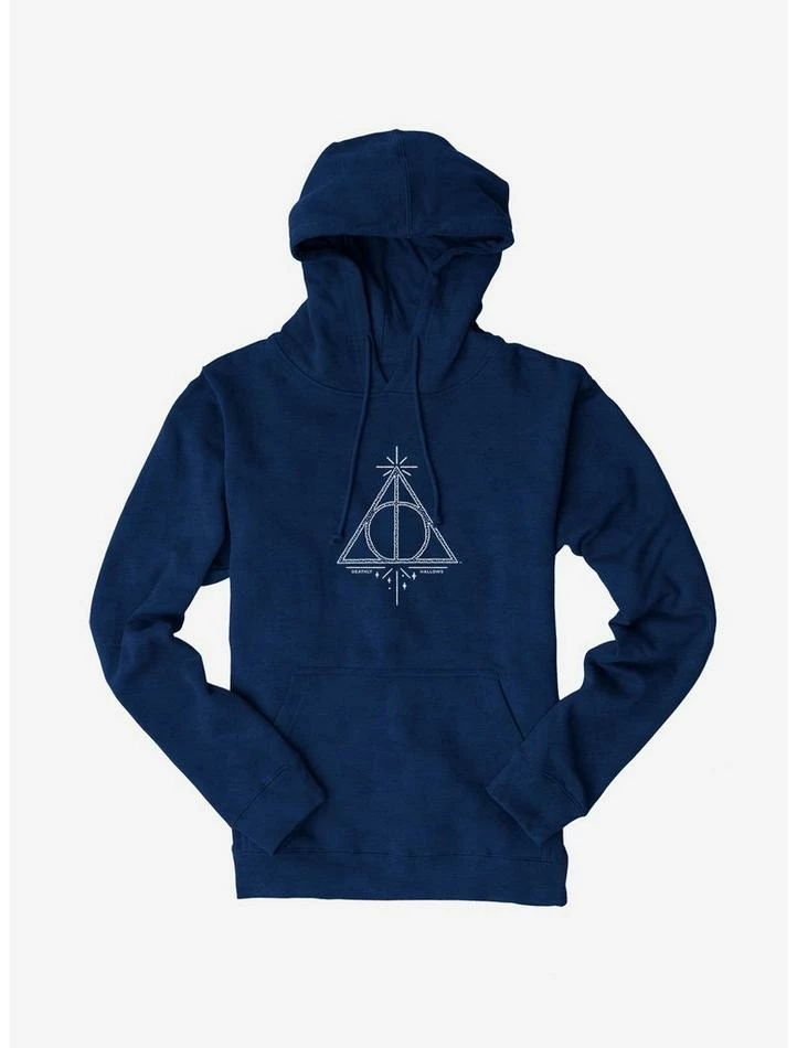 Budget โค๏ธ Harry Potter Deathly Hallows Symbols Hoodie ๐
